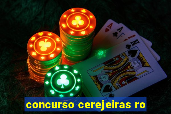 concurso cerejeiras ro